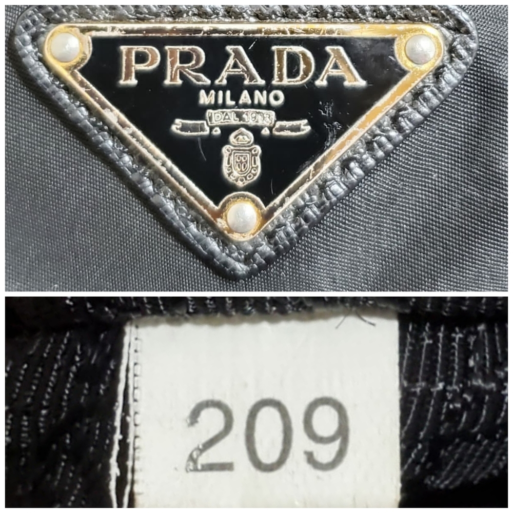 Prada Nylon Drawstring Backpack Black - Picture 6 of 10